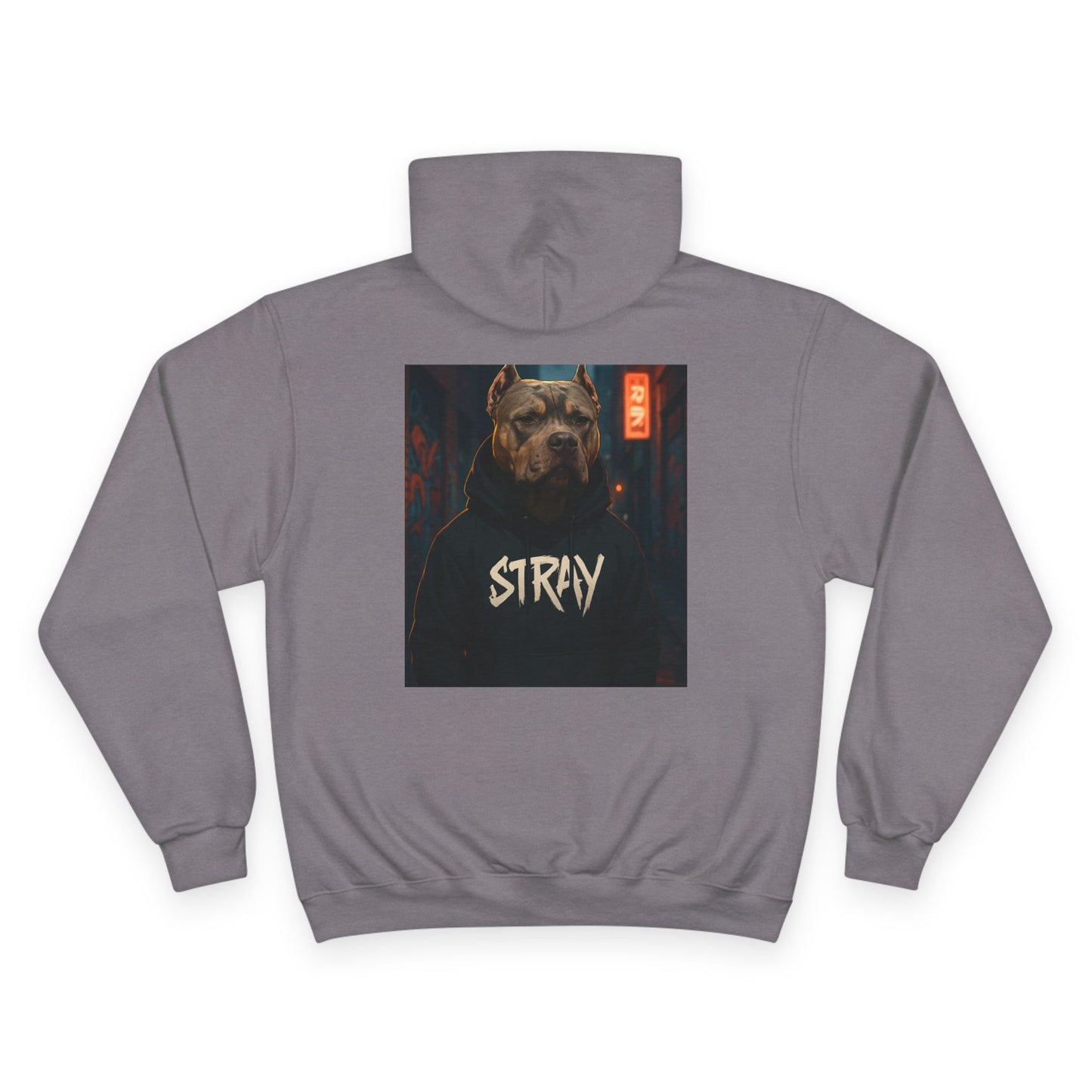 Stray dawg Champion Style Hoodie
