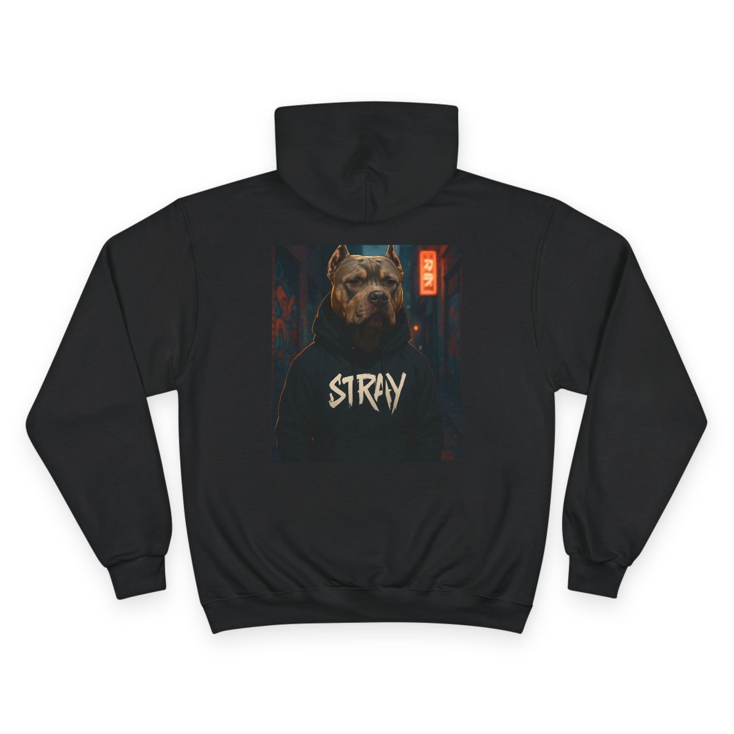 Stray dawg Champion Style Hoodie