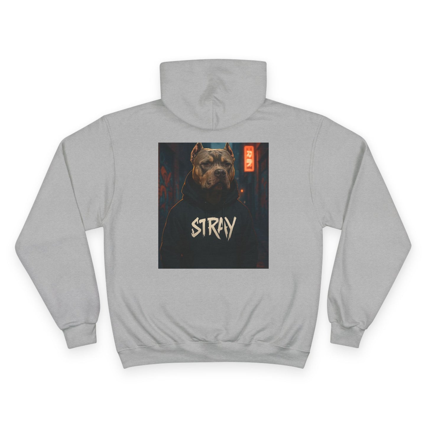 Stray dawg Champion Style Hoodie