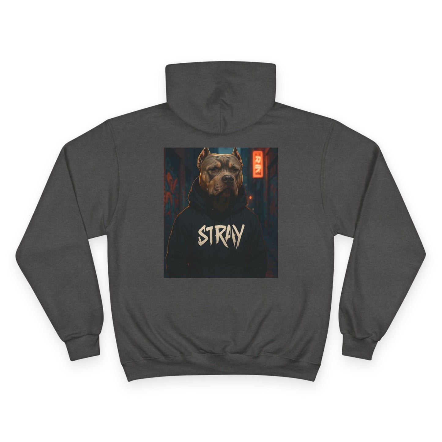 Stray dawg Champion Style Hoodie