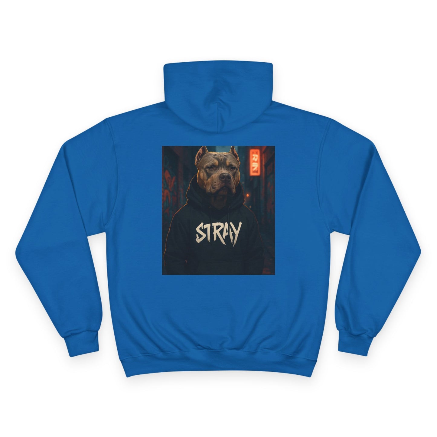 Stray dawg Champion Style Hoodie